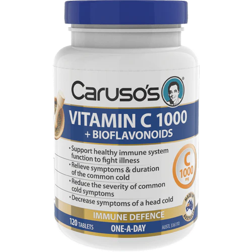 Carusos Vitamin C 1000 + Bioflavanoids