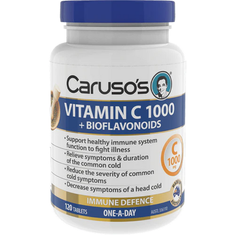Carusos Vitamin C 1000 + Bioflavanoids Carusos Vitamin C 1000 + Bioflavanoids