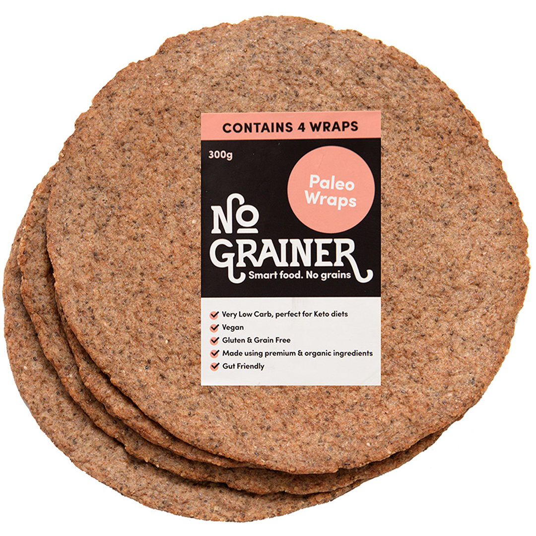 No Grainer Paleo Wraps