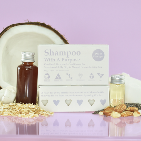 Shampoo with a Purpose Shampoo & Conditioner Bar (Dry or Damaged)