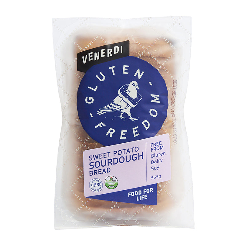 Gluten Freedom Sweet Potato Sourdough Loaf