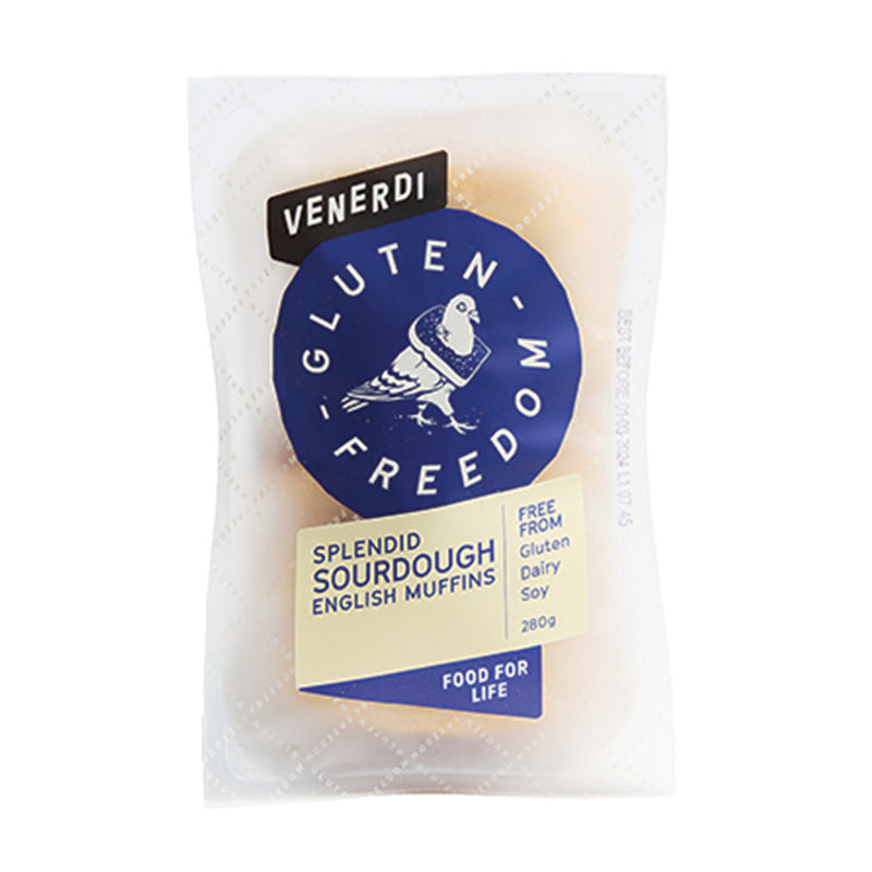 Gluten Freedom Sourdough English Muffins