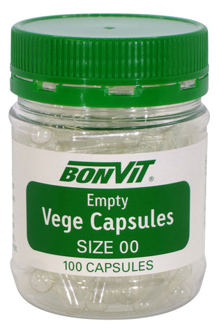 Bonvit Empty Vege Capsules ‘OO’ Size