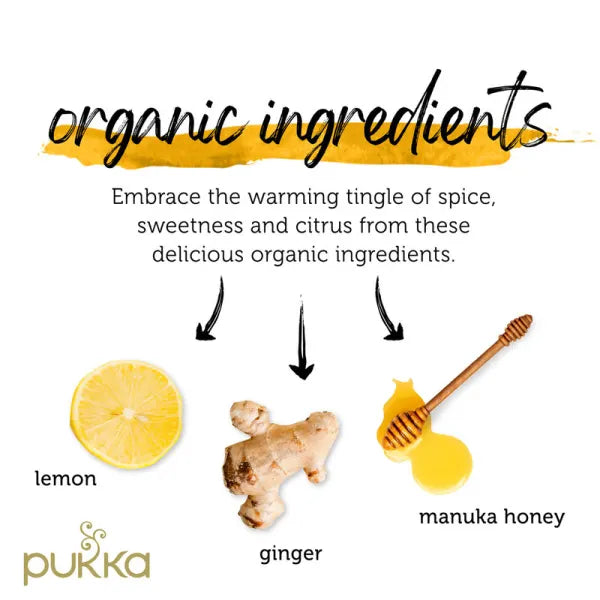 Pukka Lemon Ginger & Manuka