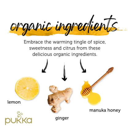 Pukka Lemon Ginger & Manuka