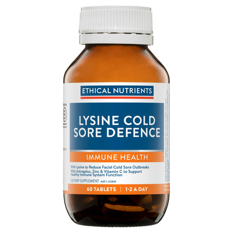 Ethical Nutrients Lysine Cold Sore Defence