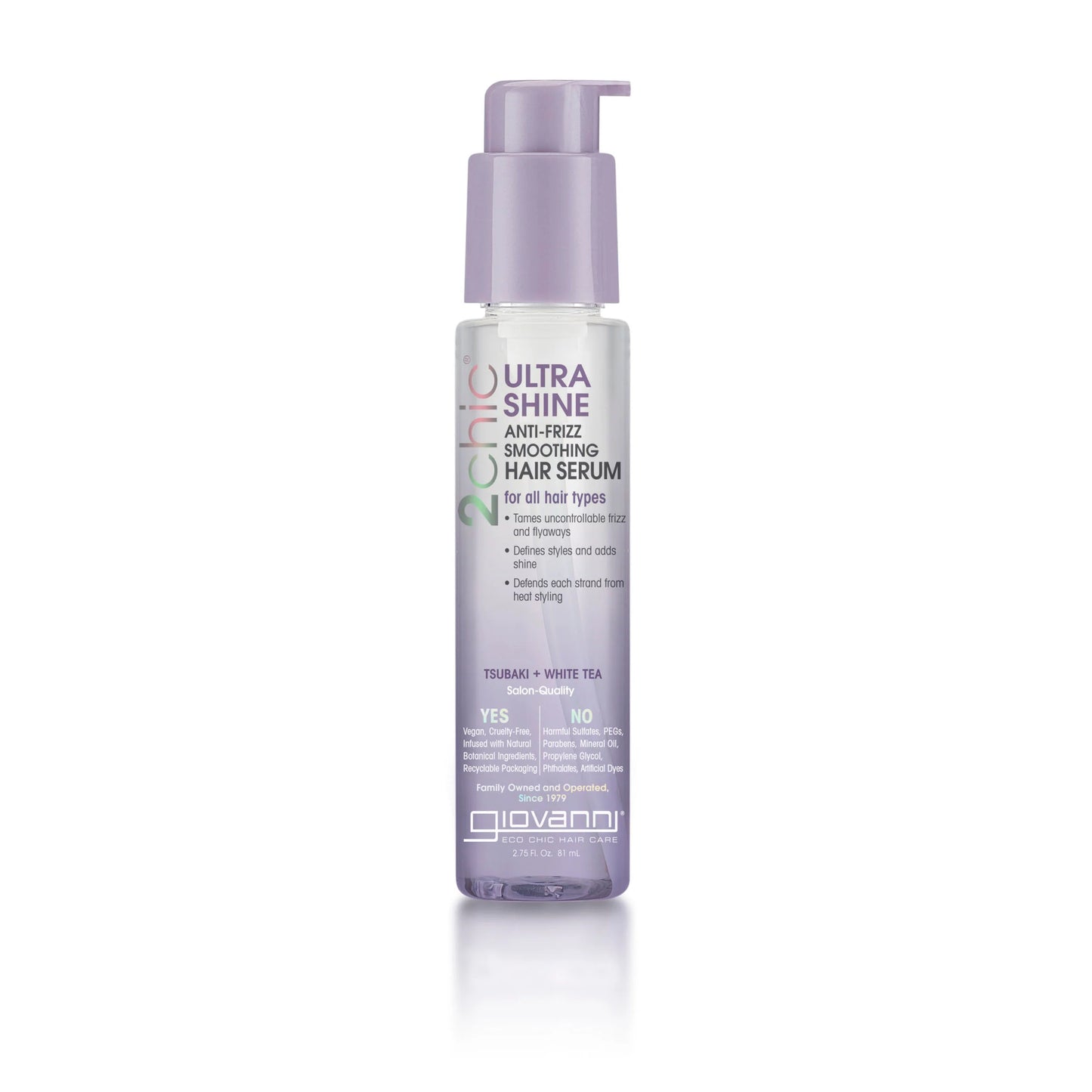 Giovanni Anti-Frizz Smoothing Hair Serum Ultra Shine All Hair