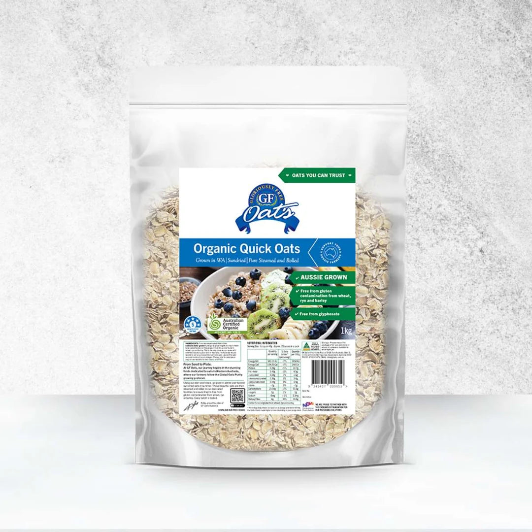 GF Oats Organic Quick Oats