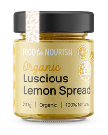 Food to Nourish Organic Luscious Lemon Spread
