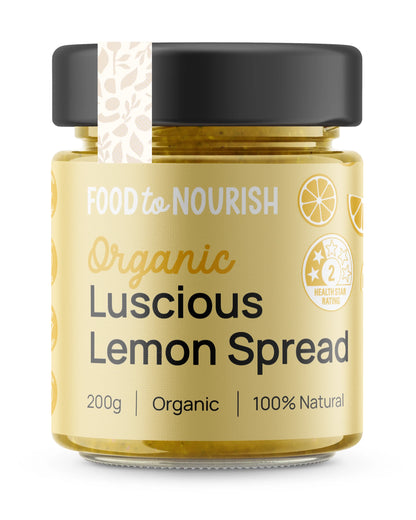 Food to Nourish Organic Luscious Lemon Spread
