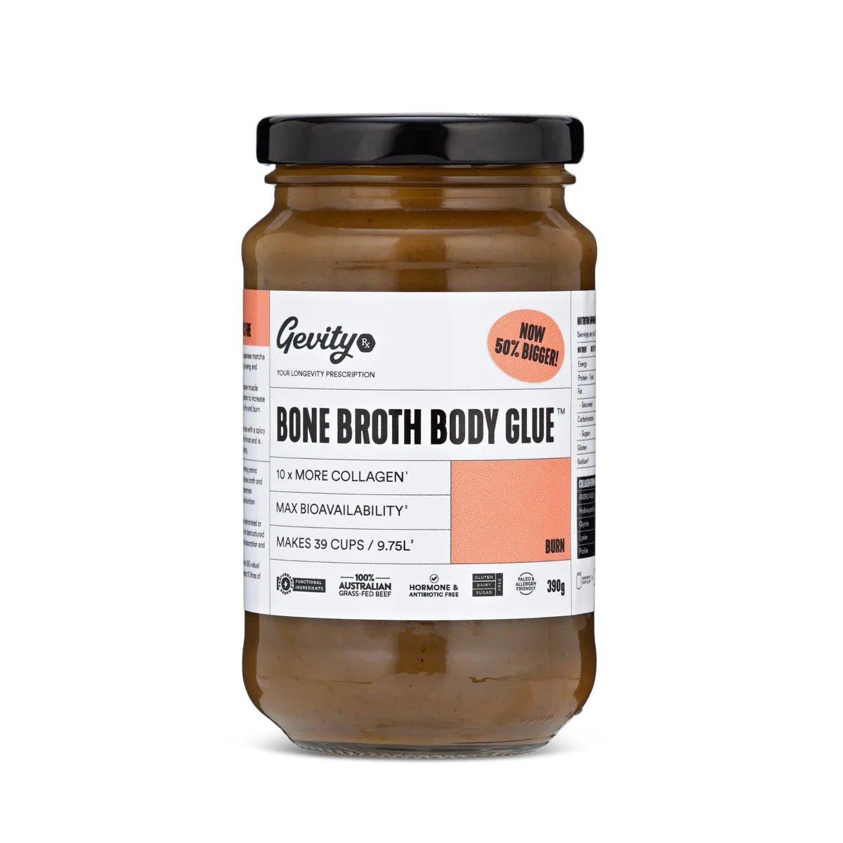 Gevity Rx Bone Broth Body Glue (Burn)