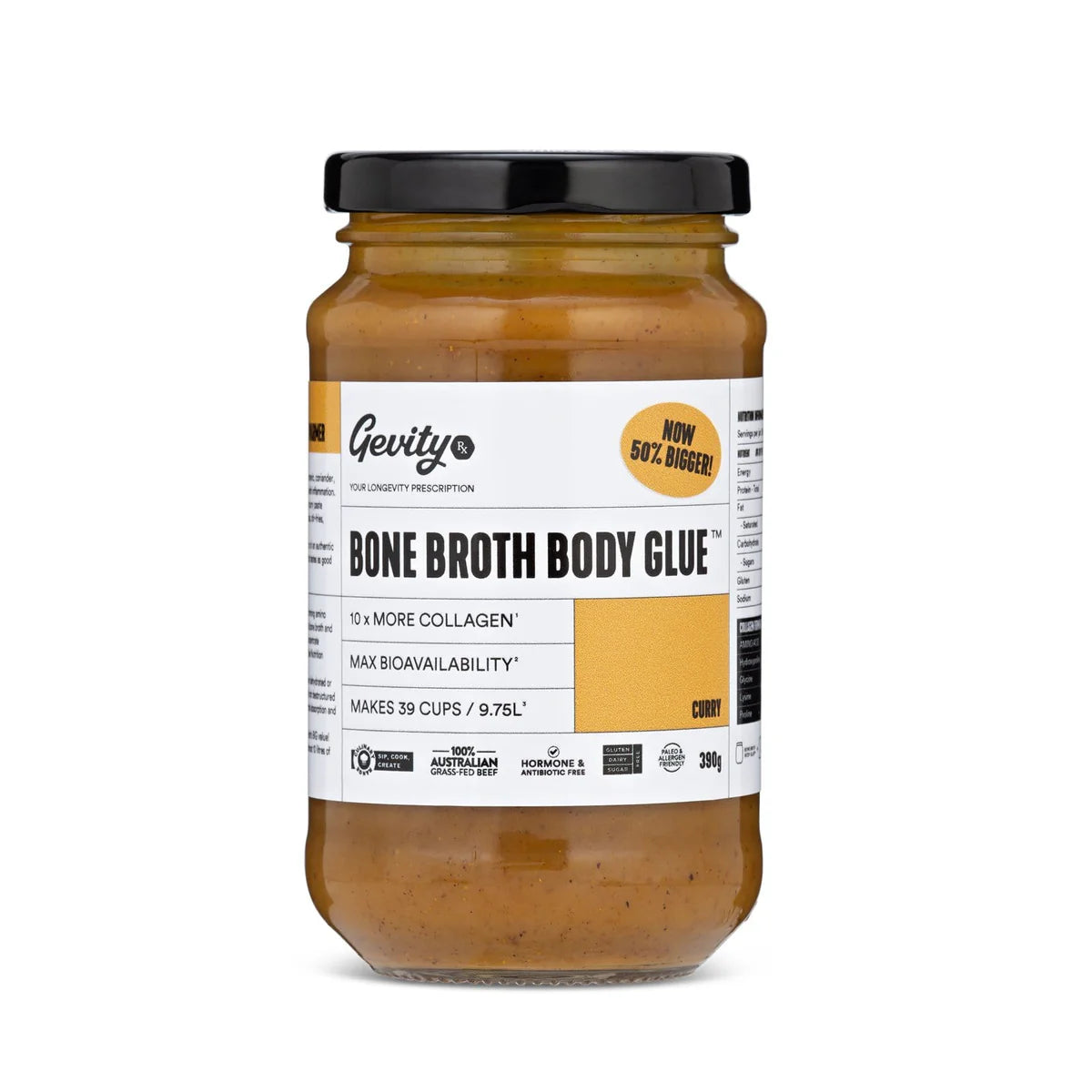 Gevity Rx Bone Broth Body Glue (Curry)