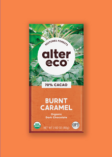 Alter Eco Organic Burnt Caramel (70%) Chocolate