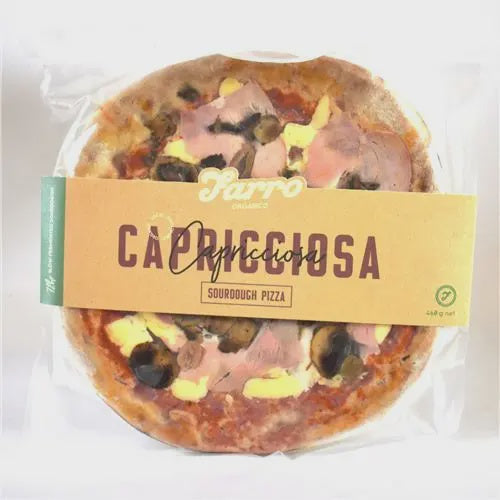 Farro Organico Organic Spelt Pizza Capricciosa