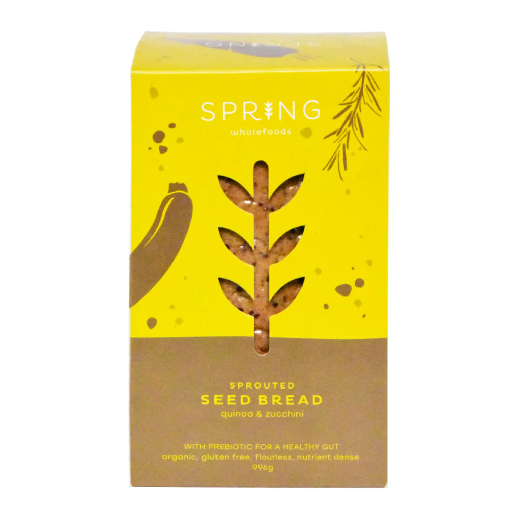 Spring Wholefoods Sprouted Seed Bread Banana & Buckwheat