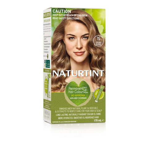 NaturTint Permanent Hair Colour Golden Blonde 7G