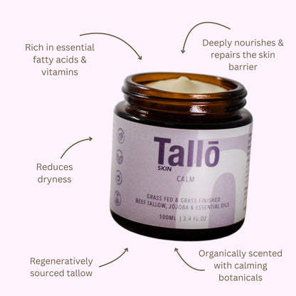 Tallo Skin Grass Fed Tallow – Calm