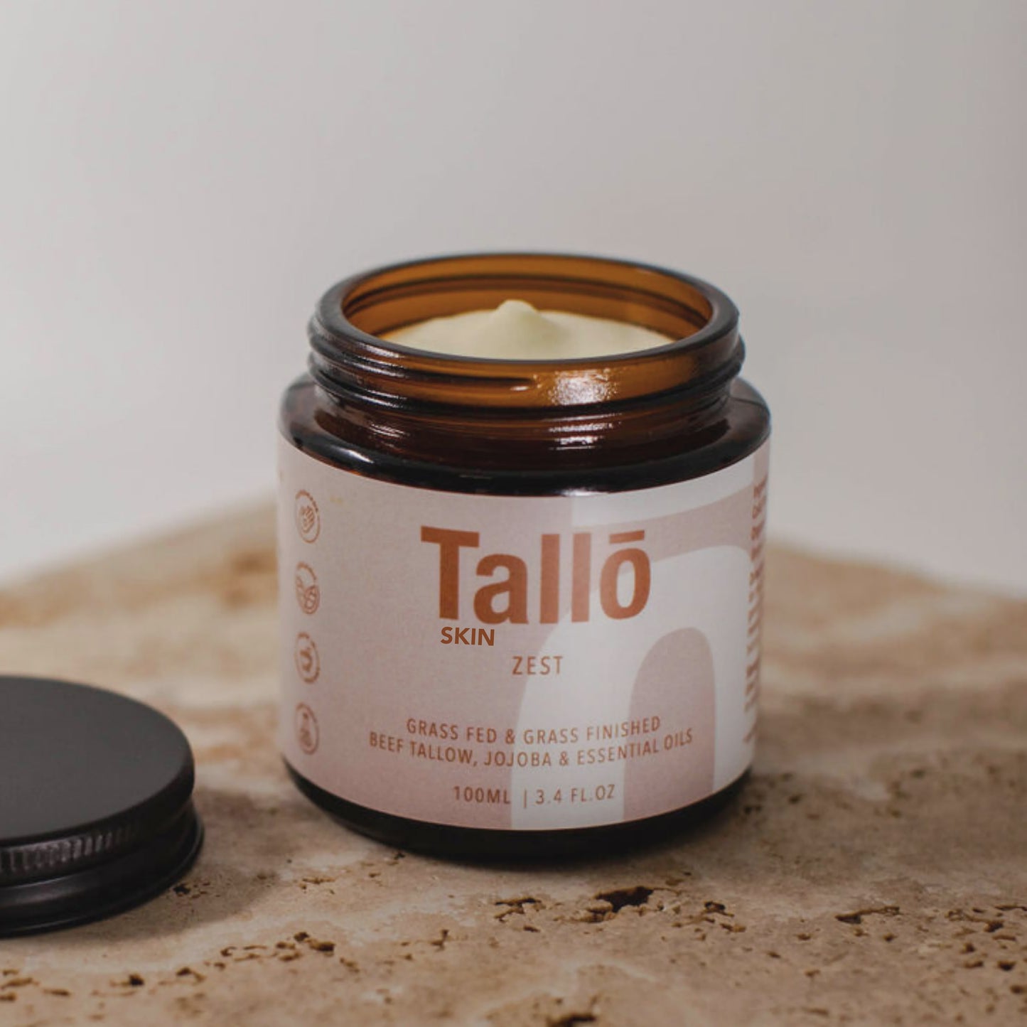 Tallo Skin Grass Fed Tallow – Zest