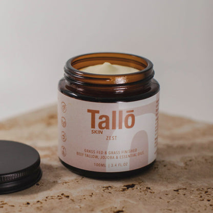Tallo Skin Grass Fed Tallow – Zest