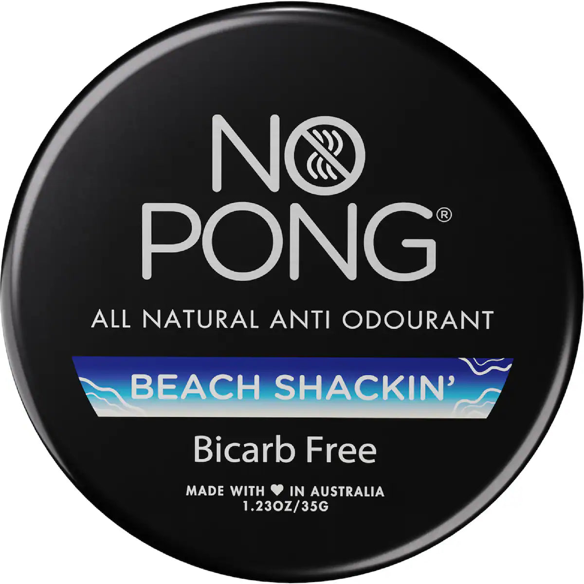No Pong Bi-Carb Free Beach Shackin’