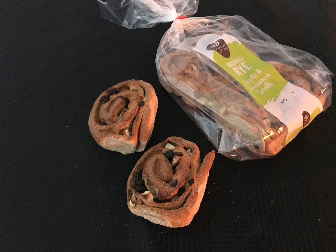 Ancient Grains Apple Scrolls