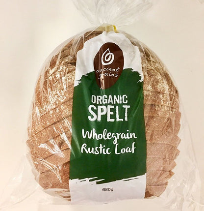 Ancient Grains Organic Spelt Wholegrain Rustic Loaf