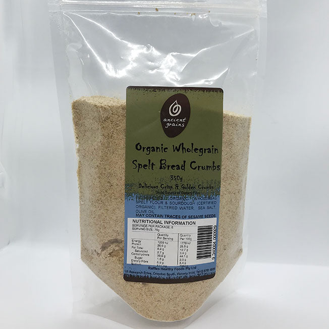 Ancient Grains Spelt Bread Crumbs
