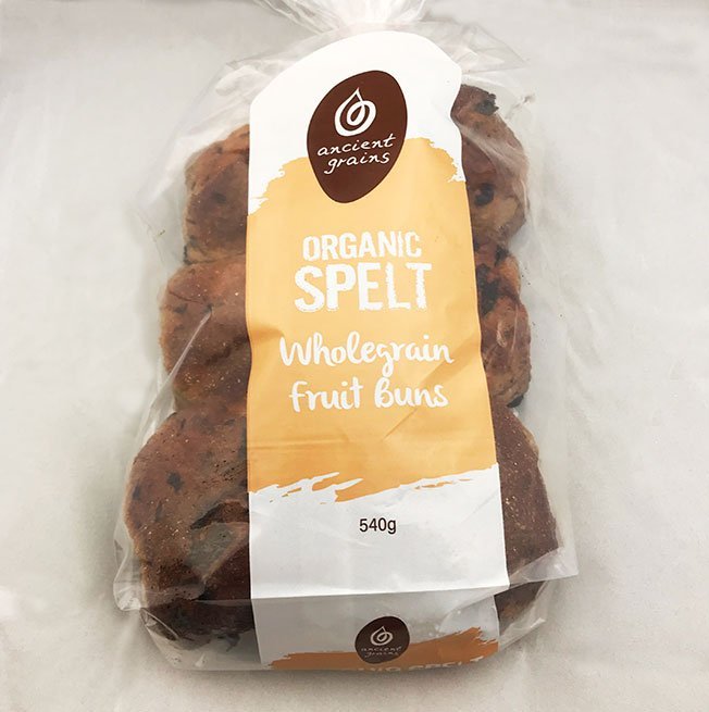 Ancient Grains Spelt Fruit Buns