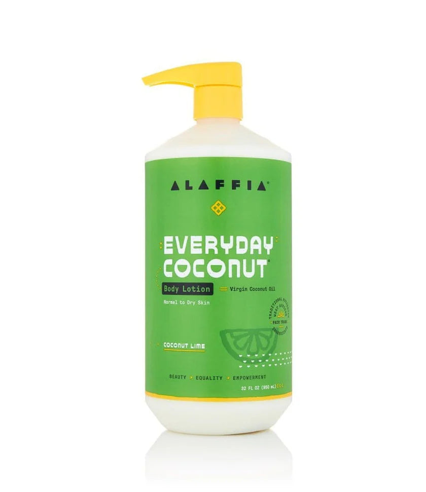 Alaffia Everyday Coconut Body Lotion Coconut Lime