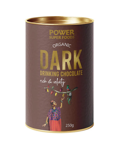 Power Super Foods Organic Dark Drinking Chocolate