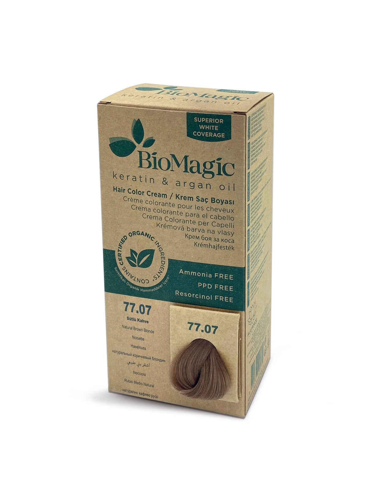 Bio Magic Hair Colour Natural Brown Blonde 77.07