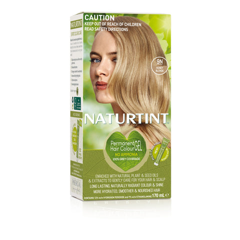 NaturTint Permanent Hair Colour Honey Blonde 9N