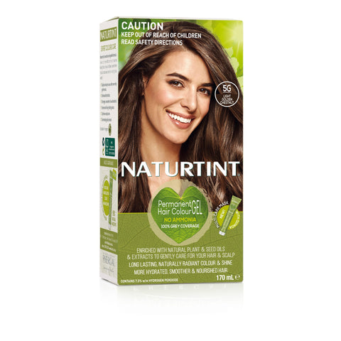 NaturTint Permanent Hair Colour Light Golden Chestnut 5G