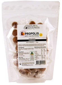 Nature's Goodness Propolis Candies Honey & Lemon
