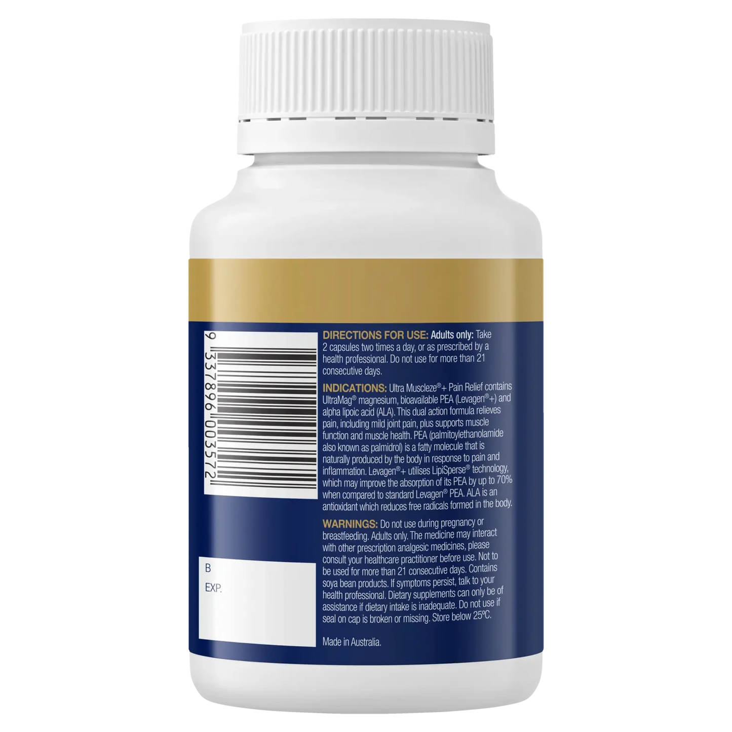Bioceuticals Ultra Muscleze + Pain Relief