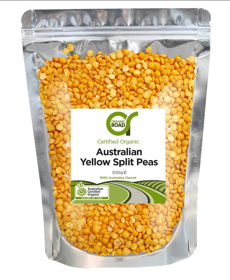 Organic Road Yellow Split Peas