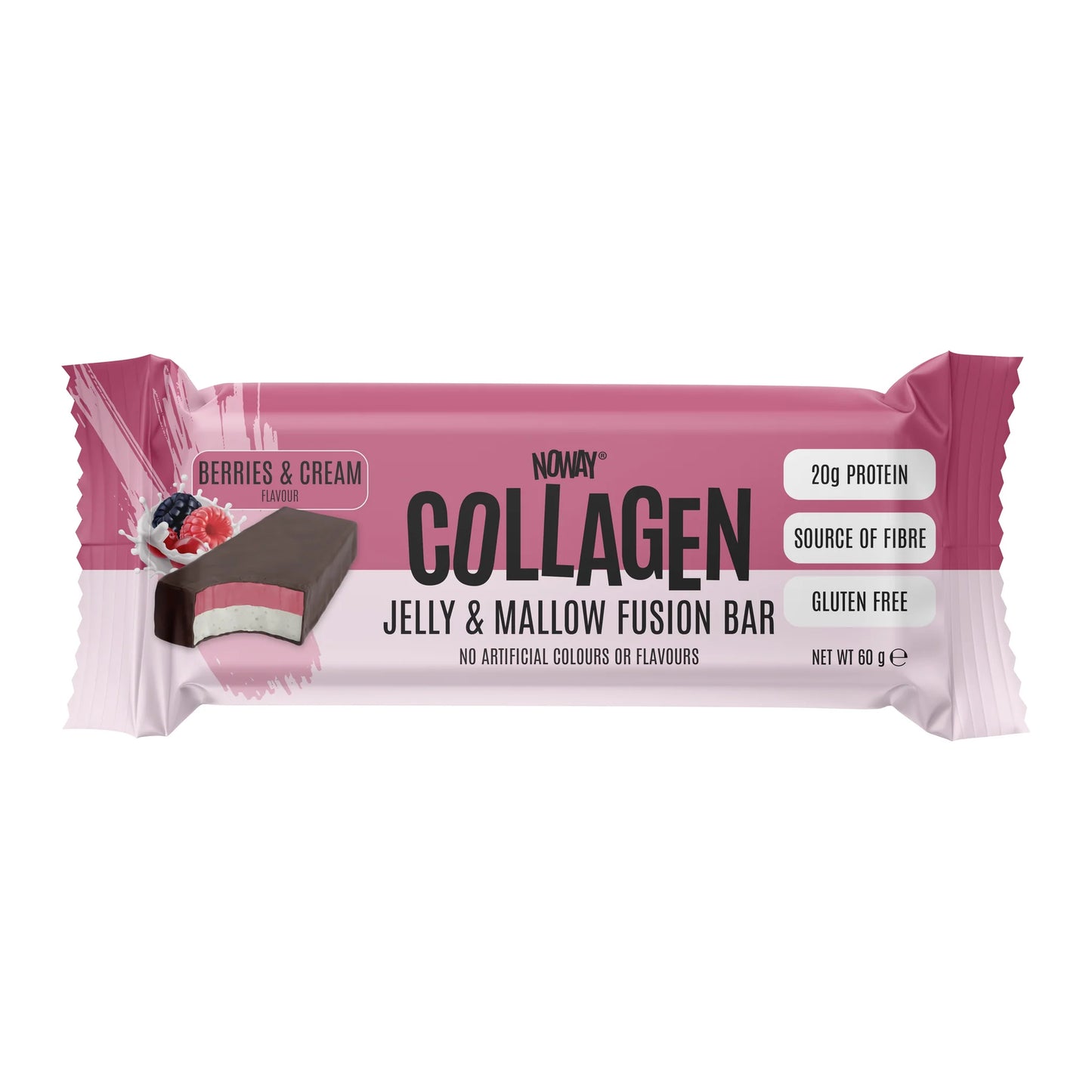 ATP Noway Collagen Protein Bar Berries & Cream Flavour