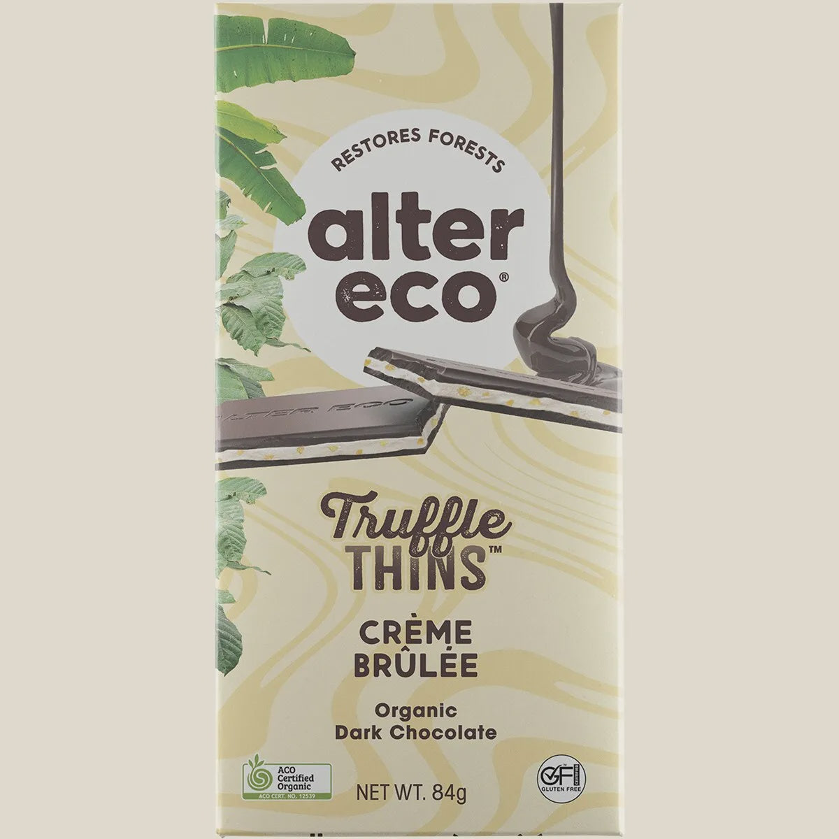 Alter Eco Truffle Thins Creme Brulee
