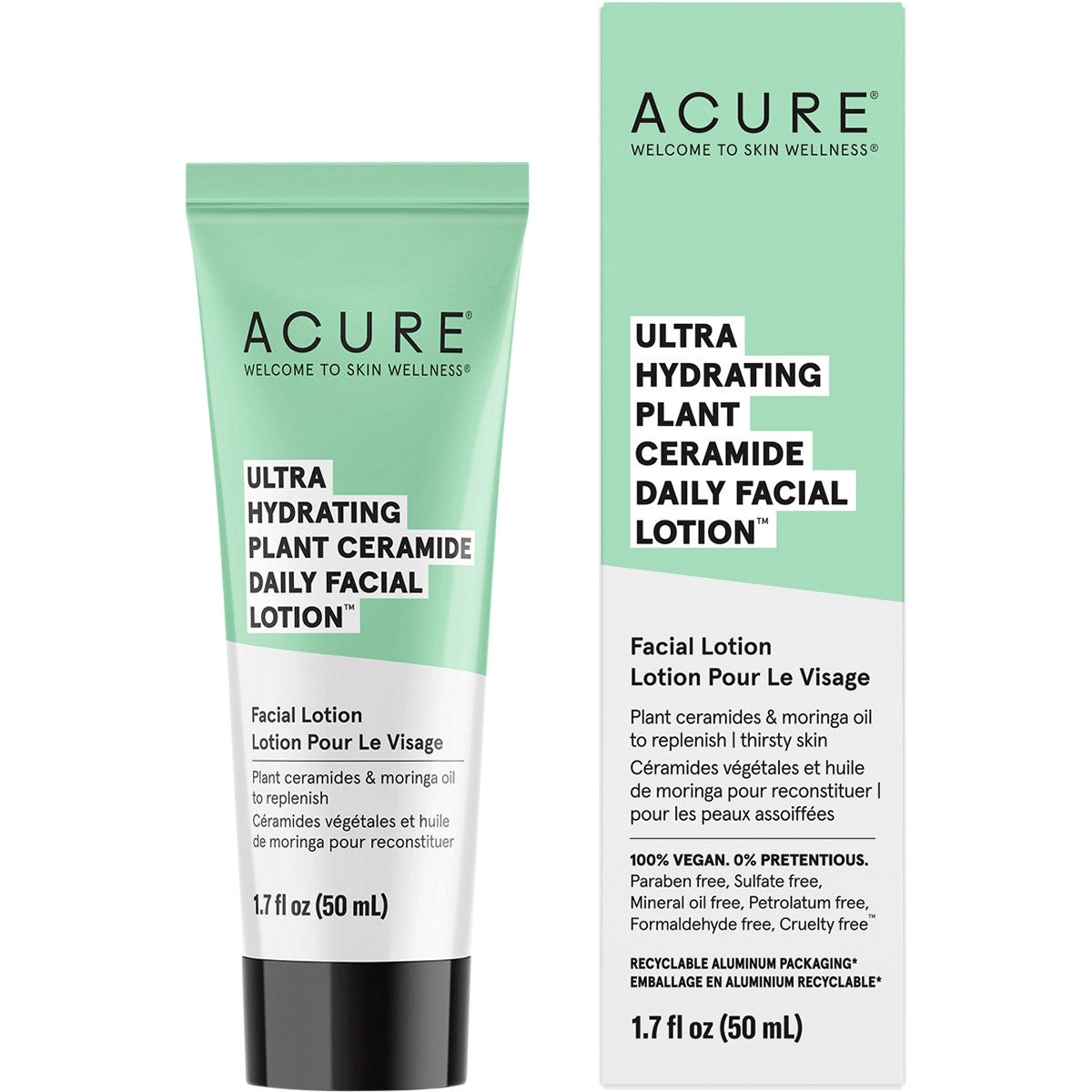 Acure Ultra Hydrating Plant Ceramide Daily Facial Lotion