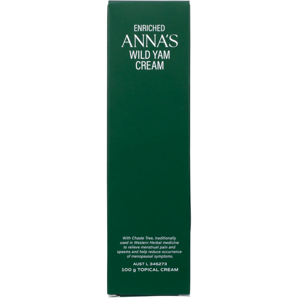 Anna's Wild Yam Cream Menstrual & Menopausal Symptoms