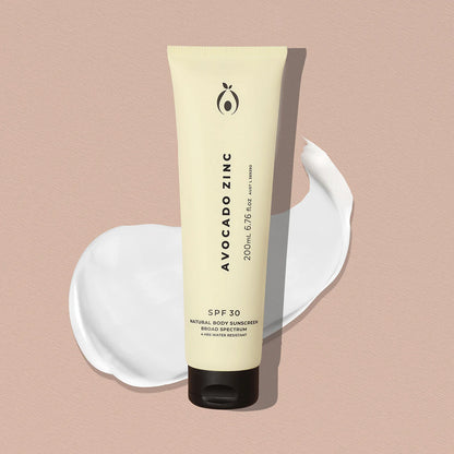 Avocado Zinc Body Sunscreen SPF 30