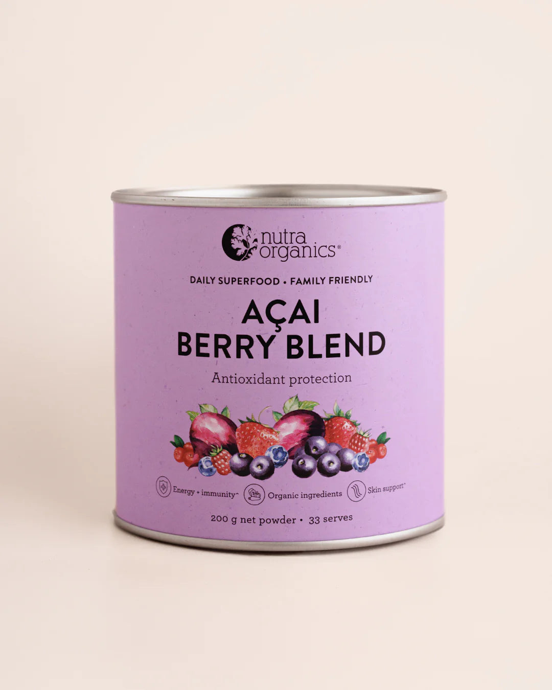 Nutra Organics Acai Berry Blend