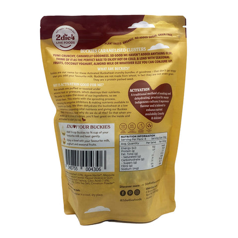 2die4 Organic Buckwheat Buckies