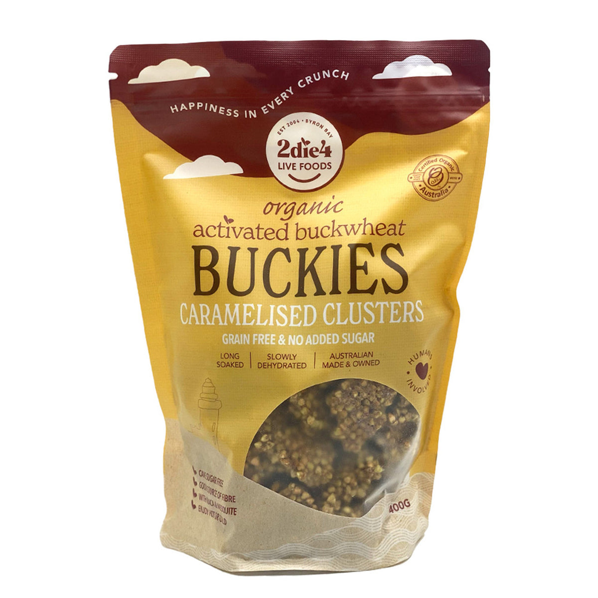 2die4 Organic Buckwheat Buckies