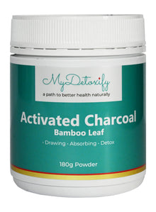 MyDetoxify Activated Charcoal Bamboo Leaf