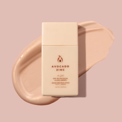 Avocado Zinc SPF 50 Physical Glow Drops