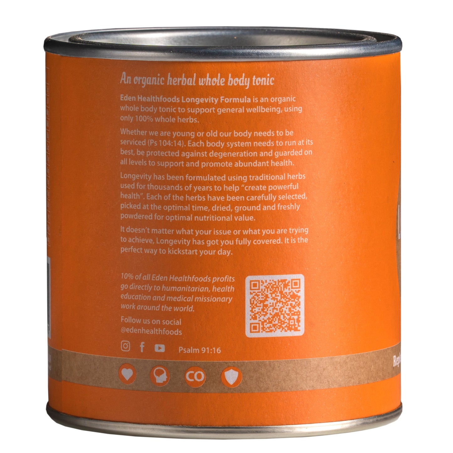 Eden Health Foods Longevity Whole Body Tonic
