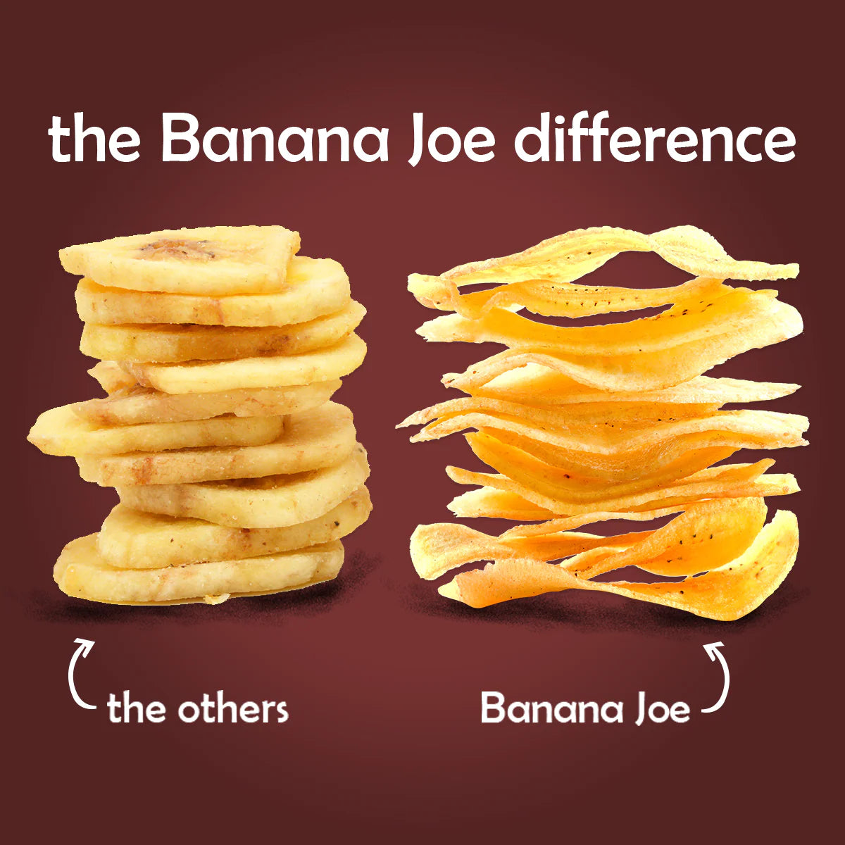 BANANA JOE Banana Chips Hickory BBQ