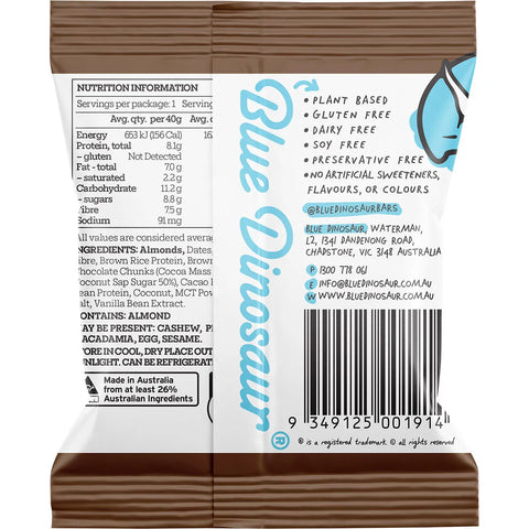 Blue Dinosaur Plant Based Protein Ball