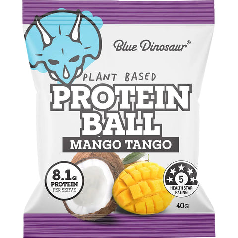 Blue Dinosaur Plant Based Protein Ball